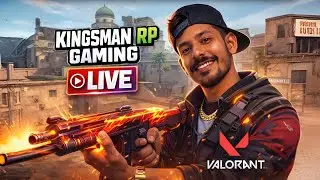 VALORANT ON HARD MODE!🔅 | LIVE🔴 | KINGSMAN彡RP GAMING #valorant #RoadTo1K #kingsmanarmy