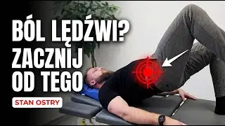 Ostry ból pleców: od czego zacząć, żeby nie pogorszyć (A→Z)