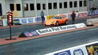 TVR Sagaris vs VW Beetle