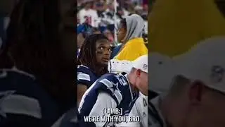 Ceedee Lamb comforts Brett Maher during rough game #fyp #blowup #sports #nfl #cowboys #shorts #bucs
