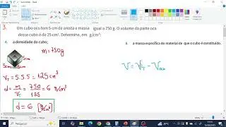 Exerc&iacute;cio 3p; Cap1; Fisica2; Densidade e Massa Espec&iacute;fica