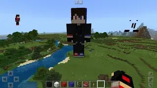 MINECRAFT made a cool boy statue। on demand of subscribers with estimated blocks