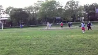 Jumping save in rec league