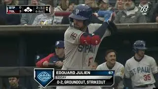 Edouard Julien CRUSHES a Solo Home Run! | 1st HR of 2023! | Minnesota Twins Prospect | 3/31/2023