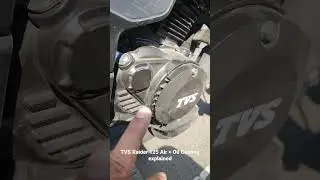 TVS Raider air +oil is it so