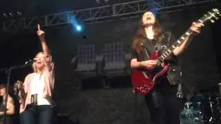 Haim / Rockinhaim (WITH MAMA HAIM AND PAPA HAIM)  - Fox Theater Pomona - 4/16/14 - Mustang Sally