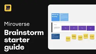 Brainstorming Starter Guide by Jen Goertzen | Miroverse Template