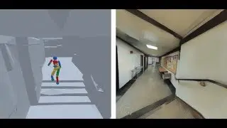 GIBSON ENVIRONMENT: a real-world perception simulator for embodied agents
