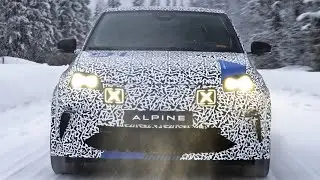 Alpine A290 Electric Hot Hatch (2025) | Ice Drifting and Extreme Cold Condition Testing