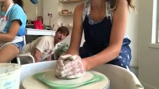 Time Lapse of Ryann at the Pottery Wheel  - Good Dirt LA