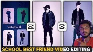 School life best friend tiktok video editing | School life best friend reels editing