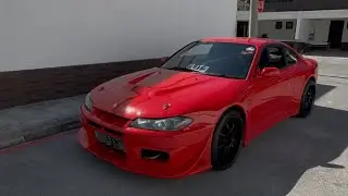 Nissan Silvia S15.  Suspensión de aire by JJ racing 