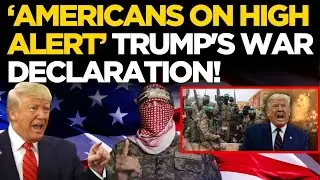 Trump Speech LIVE | Trump Declares War | National Emergency | Hamas | Gaza | US News LIVE |