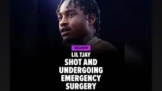 (VIDEO) RAPPER LIL TJAY SHOT GOING UNDER EMERGENCY SURGERY #trending #rapper #liltjay #shot #news