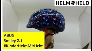 ABUS Kinderhelm - Smiley 2.1 - Farbe: blue maritim - 360&deg;