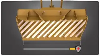 Proteção para borda cortante para caçamba de carregadeiras Cat®