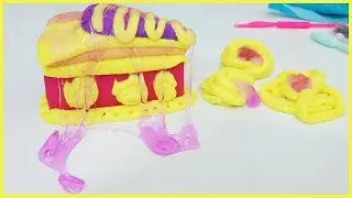 YENİ &Uuml;R&Uuml;NLER ORB Slimi Cafe Squishy ve Slime ile Pasta Yapma Vak Vak TV