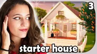 STARTER HOUSE PARA TU SIM💲 | Parte 3 final | Los Sims 4 | Construcción | Harou | #lossims4