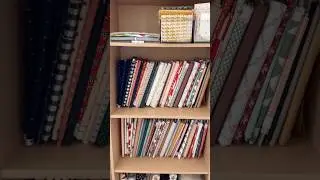 Hack For Storing Your Fabric