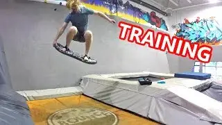 Pre Season Snowboard Training - Skateboarding & Trampoline