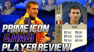PRIME ICON HAGI (91) PLAYER REVIEW!! FIFA 18 ULTIMATE TEAM