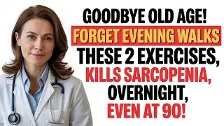 Forget Walking! These 2 Home Exercises Build Muscles And Kills Sarcopenia
