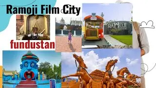 Ramoji Film City tour#worlds biggest film City 📽️🎥#studiotour#bahubaliset