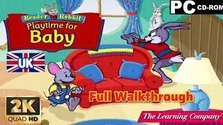 Reader Rabbit: Playtime For Baby (2000) (Великобритания), геймплей на ПК &mdash; 2K60fps