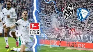 REUPLOAD | GLADBACH VS BOCHUM 5:2 | BUNDESLIGA FAN HIGHLIGHTS | TORFESTIVAL FÜR ARON 🙏❤️