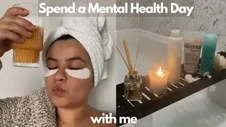 Take a mental health day with me vlog (getting out of a rut)
