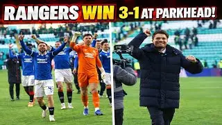 Rangers 3-1 at Parkhead. What a half time team talk!
