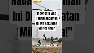 Indonesia Siap Hadapi Ancaman! #shorts #tniindonesia
