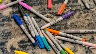 3 Marker (sharpie) Challenge!