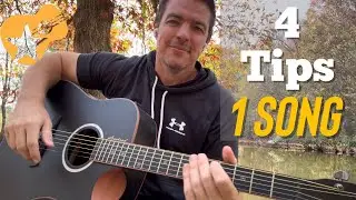 4 Ways to Play 1 Simple Song | Brand New Man | Brooks & Dunn (Beginner Guitar Tips)