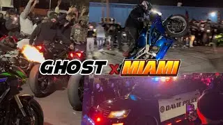 GHOST RACING BIGGEST EVENT IN MIAMI || SUPERCHARGED ZH2