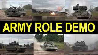 British Army Role Demo - Tank Fest 2024