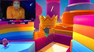 LosPollosTv’ FIRST Fall Guys Win EVER (took 30 hours)
