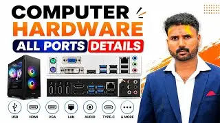 Computer Hardware & Ports Explained in Hindi | Beginner से Pro तक सीखें