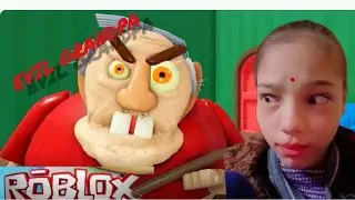 ESCAPE FROM EVIL GRANDPA! IN ROBLOX (OBBY) |ROBLOX GAMEPLAY 