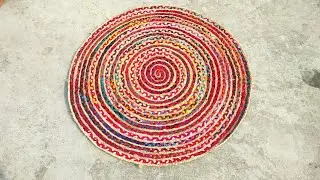 JUTE RAUND RUGS FOR LIVING ROOM # JUTE DOORMAT MAKING AT HOME # DOORMAT MAKING # DOORMAT PAYDAN