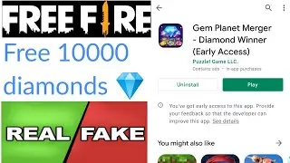 Gem Planet Merger app real or fake | free 10000 diamonds | free fire | Tech Lover DK