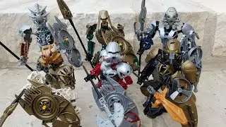 Bionicle Lore M.O.C.s - Full Toa Hagah Team