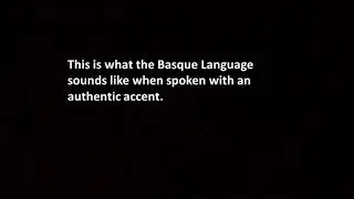 The Sound of Basque Without an Accent
