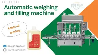 FOUR-HEAD 10KG EDIBLE OIL WEIGHING FILLING MACHINE