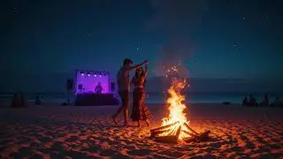 🔥Ночной вайб у костра | Flamenco x Deep House