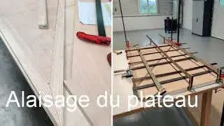 Table Transition par Samuel BROS, apprenti en BMA &eacute;b&eacute;niste, Afpia Est-Nord