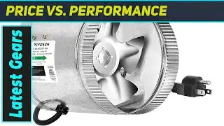 Vivosun 6-Inch Inline Duct Exhaust Fan: Best Budget Inline Exhaust Fan