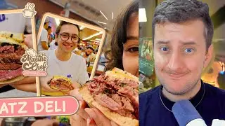 Alan e Maethe no Restaurante Katz Deli - Maethe Chef Experimenta
