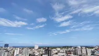 Hualien City, Taiwan. (Time Lapse) Light Show along Pacific Ocean Park. 2022/05/30 Part 1