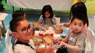 Duck Donuts making and eating by QNB @doha Oasis
